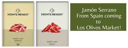 Jamón Serrano from Spain coming to Los Olivos Market! - Dos Olivos Markets