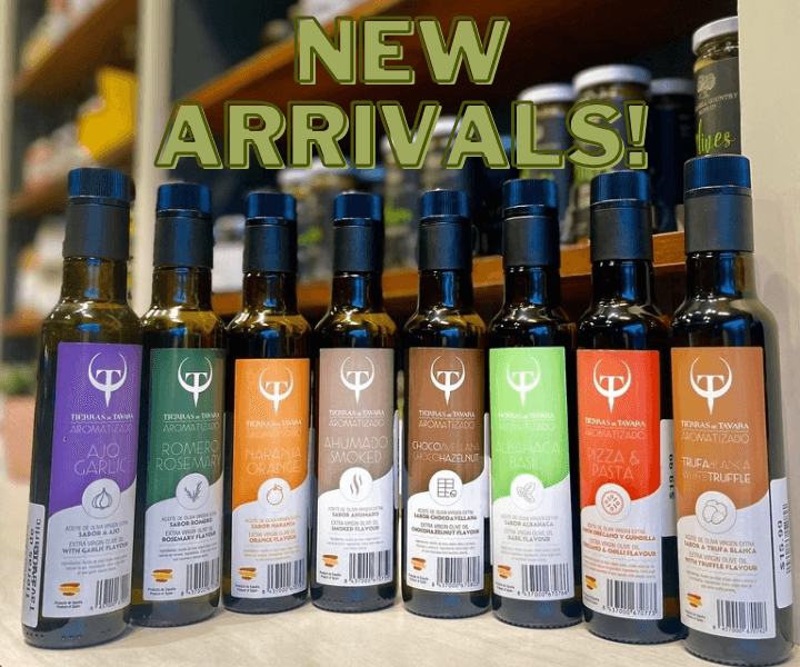 Tierras De Tavara Flavored Infused Olive Oils From Spain - Dos Olivos Markets