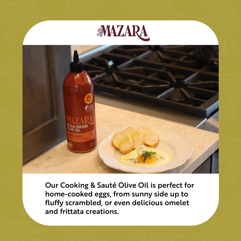 Mazara Squeezable Spanish Cooking and Sautéing Organic Olive Oil