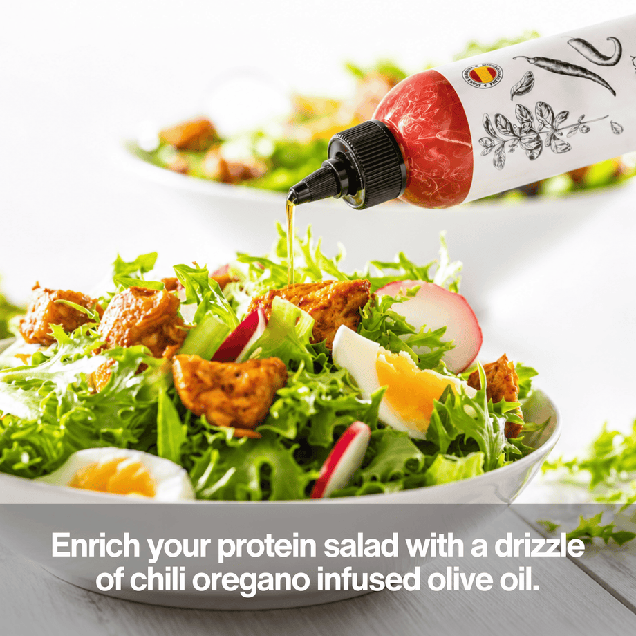 Olive Oil Infused With Chilli and Oregano - Mazara Spicy Olive Oil