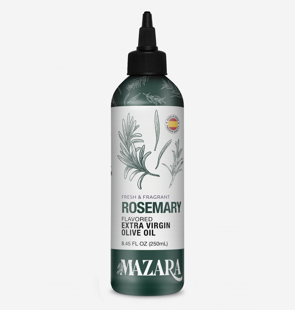 Mazara Squeezable Spanish Rosemary-Infused Extra Virgin Organic Olive Oil – 250 ml