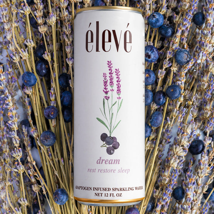 élevé Dream Adaptogen Sparkling Water – Sleep & Relaxation Aid 