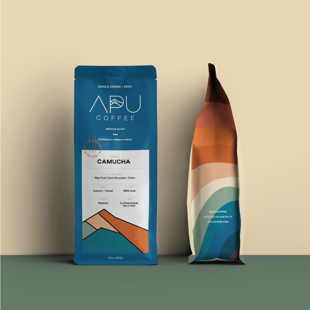 APU Coffee - CAMUCHA: Single Origin, Medium Roast, Peruvian Coffee, 10 oz. - Dos Olivos Markets