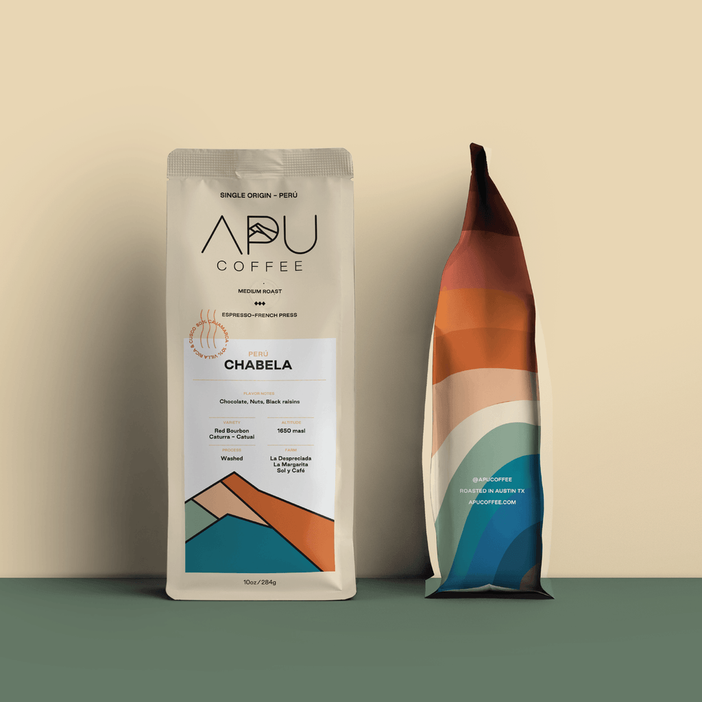 APU Coffee - CHABELA: Single Origin, Medium Roast, Peruvian Coffee, 10 oz. - Dos Olivos Markets