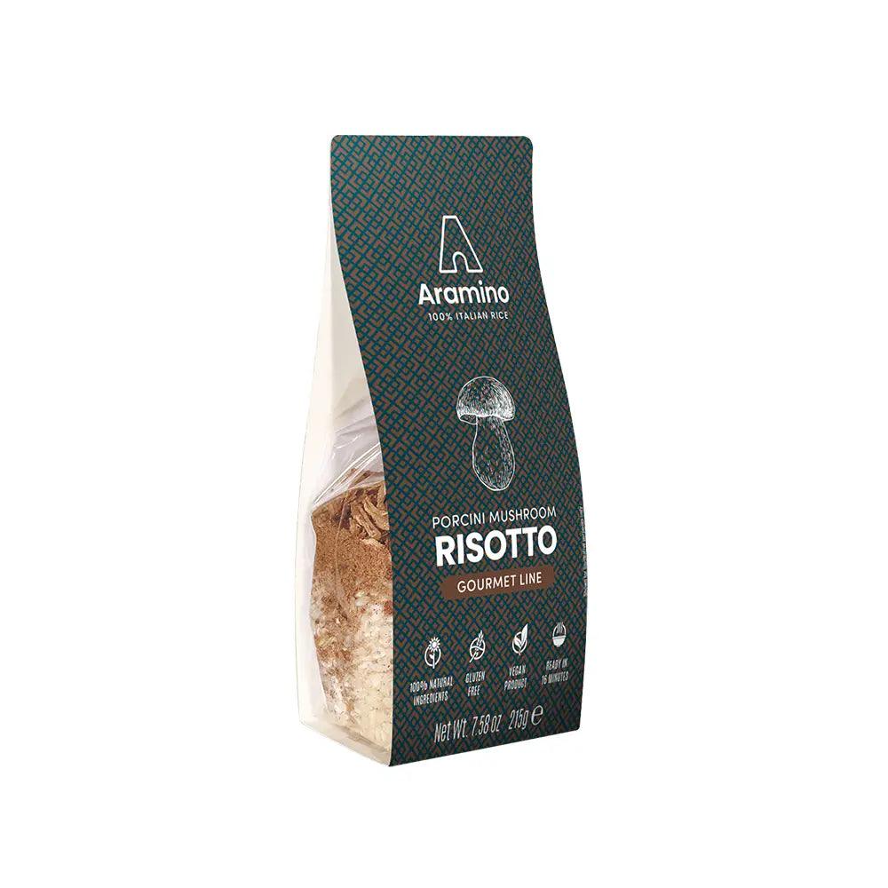 Aramino Porcini Mushroom Risotto 7.58 oz. - Dos Olivos Markets