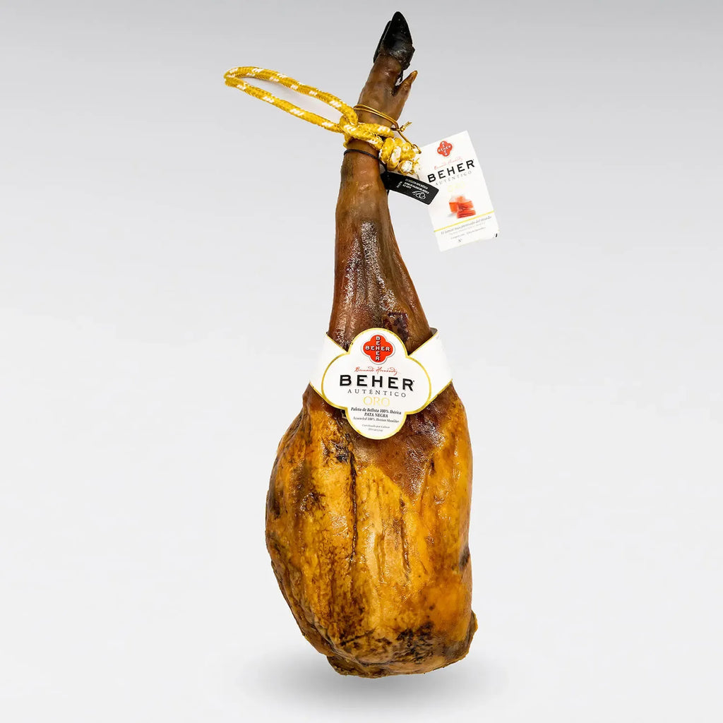 BEHER Acorn-Fed 100% Iberico Shoulder – Gold Label Pata Negra (Whole Paleta)