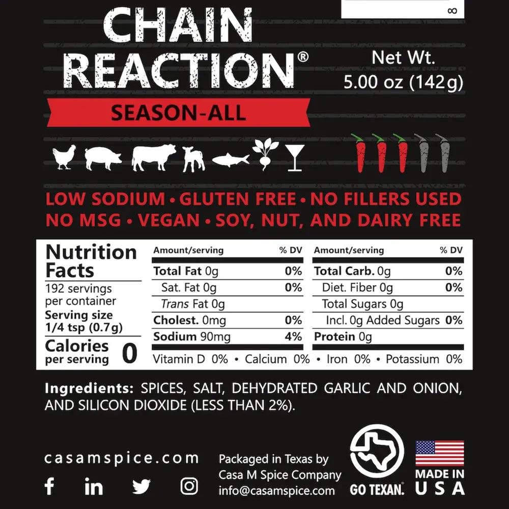 Casa M Spice Co. Chain Reaction Season-All - Dos Olivos Markets