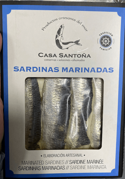 Casa Santoña Spanish Marinated Sardine - 100g Tray (4-5 filets) - Dos Olivos Markets