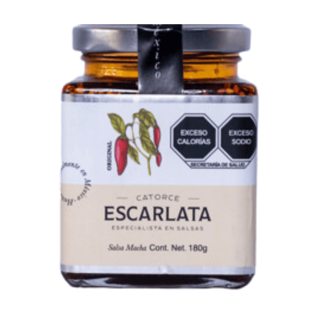 Escarlata Spicy Garlic Sauce (Salsa Macha) - Dos Olivos Markets