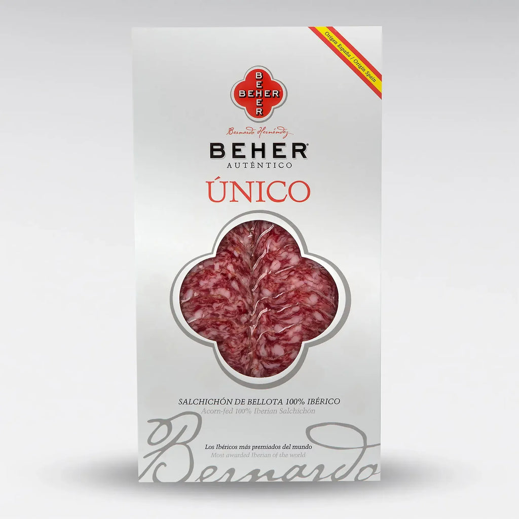 Sliced Acorn-Fed 100% Ibérico Chorizo – Spanish Gourmet Cured Meat
