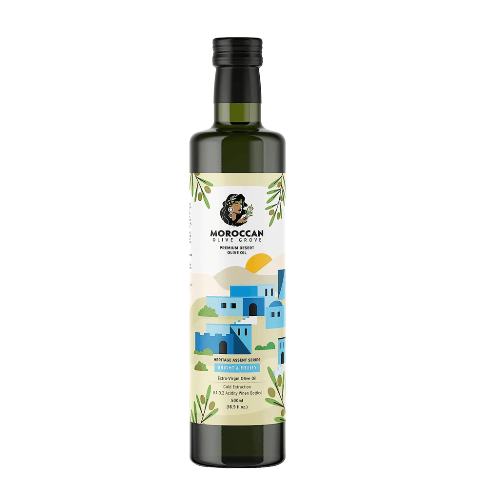 Moroccan Olive Grove - Bright & Fruity Moroccan Olive Oil - Moroccan Extra Virgin Cold Extracted Olive Oil, 100% Single Origin from Morocco, Polyphenol Rich - Dos Olivos Markets