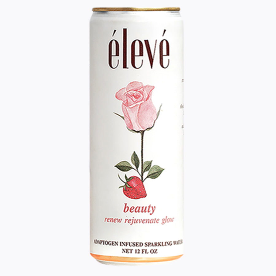 élevé Beauty Adaptogen Sparkling Water – Skin & Cellular Health