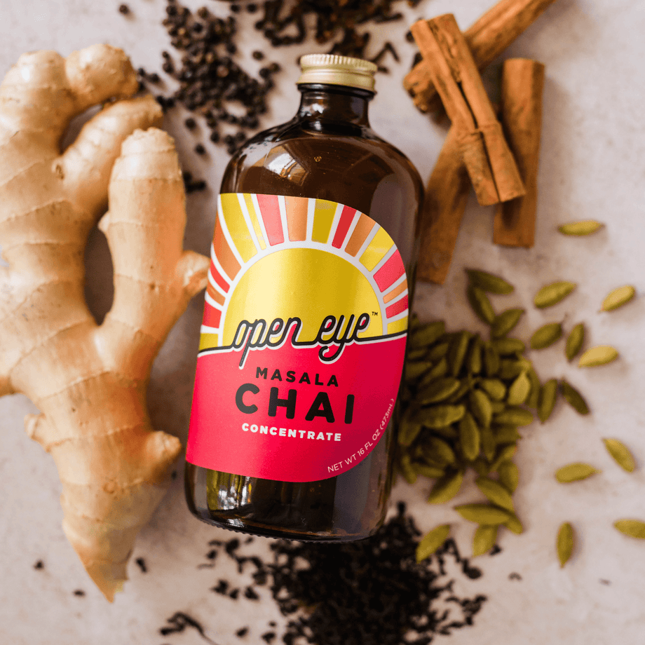 Open Eye Chai: Masala Chai Concentrate - Your At Home Chai Latte