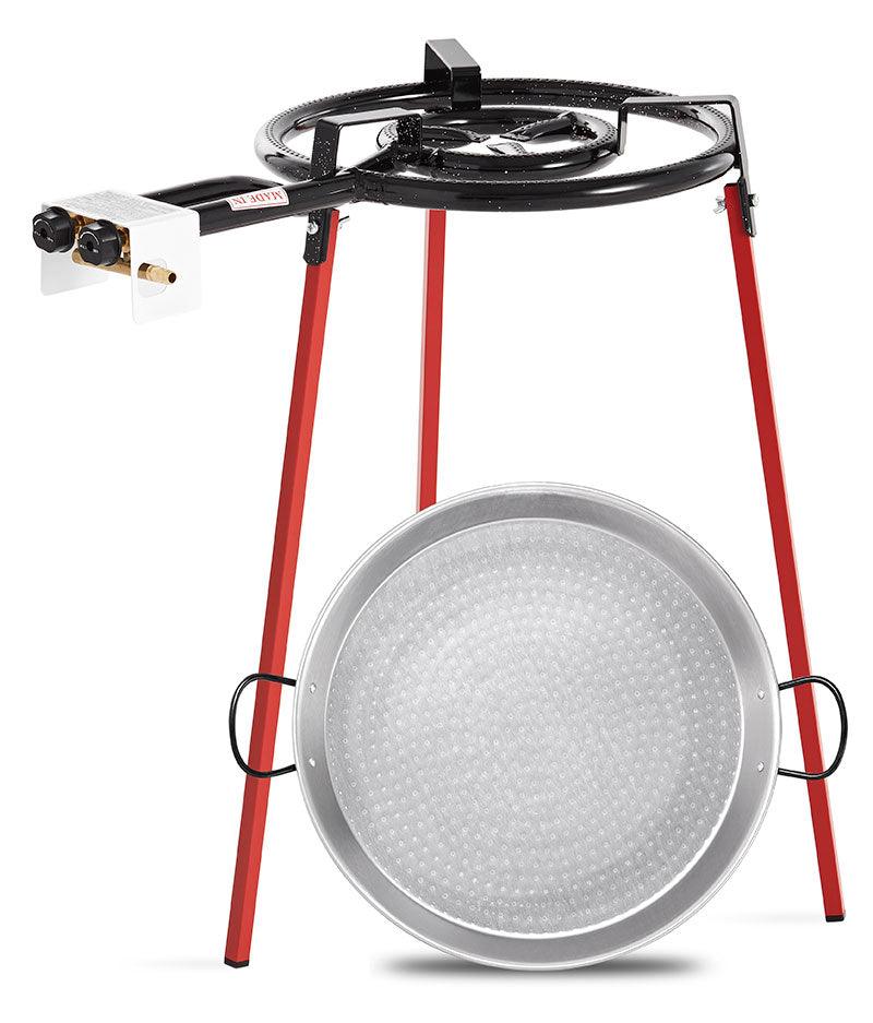 Paella Burner, Stand, and Pan Set Imported From Spain - Dos Olivos Markets