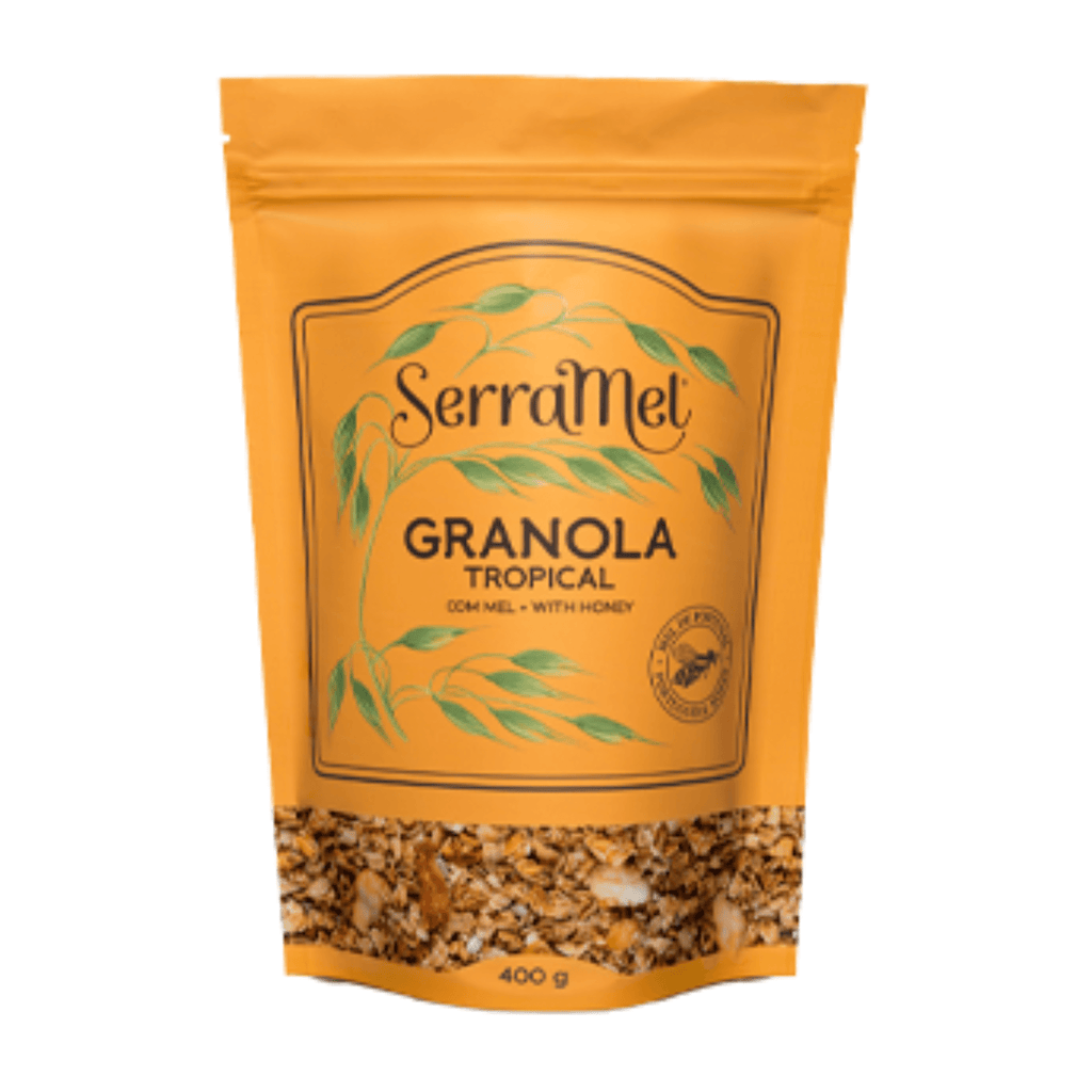 Serra Mel Tropical Granola from Portugal - 400 grams - Dos Olivos Markets