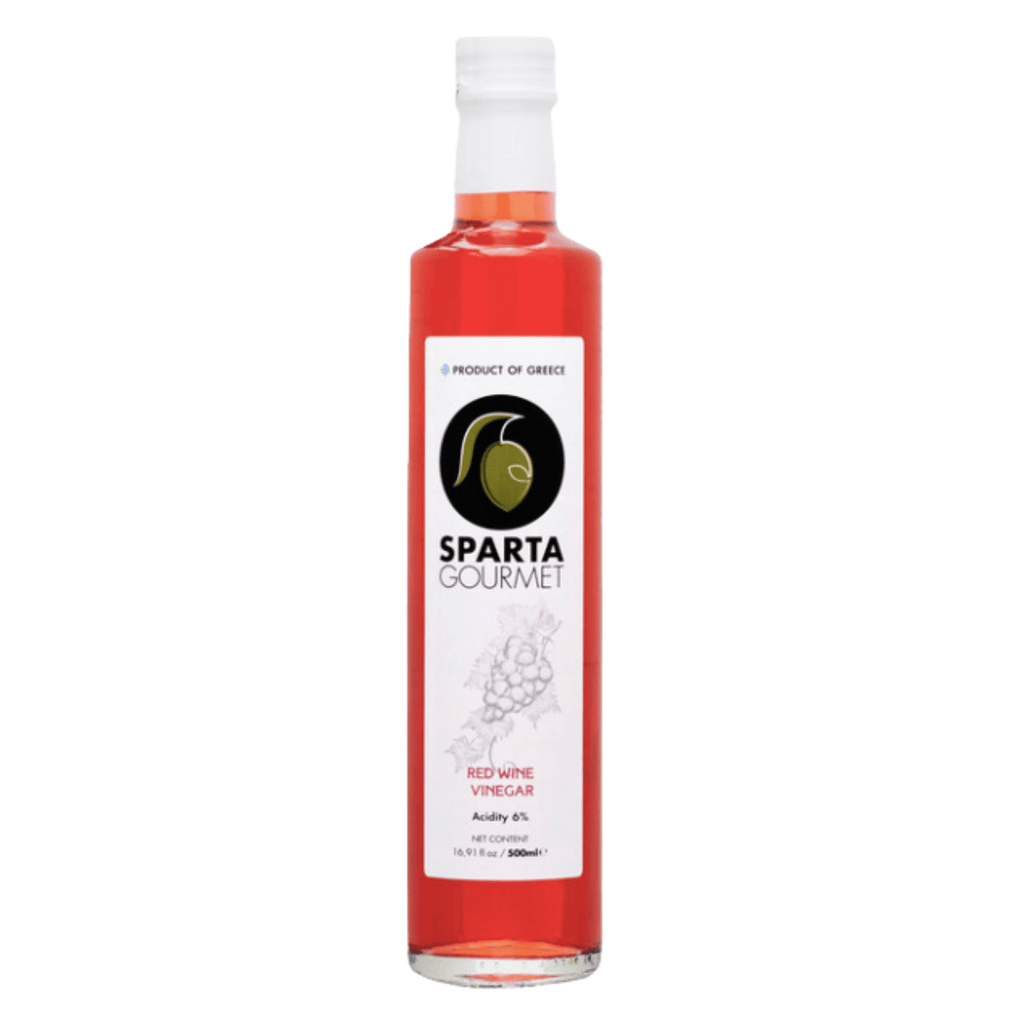 Sparta Gourmet - Greek Red Wine Vinegar - 16.9 oz. - Dos Olivos Markets