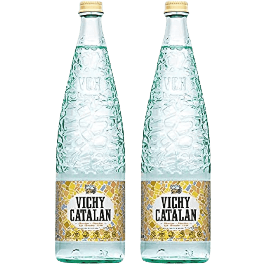 Vichy Catalan Sparkling Water - 1 Liter (2-Pack)