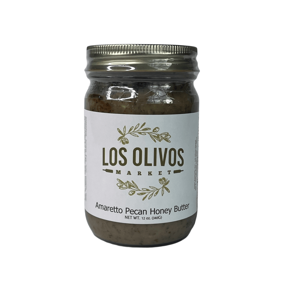 Amaretto Pecan Honey Butter - Dos Olivos Markets