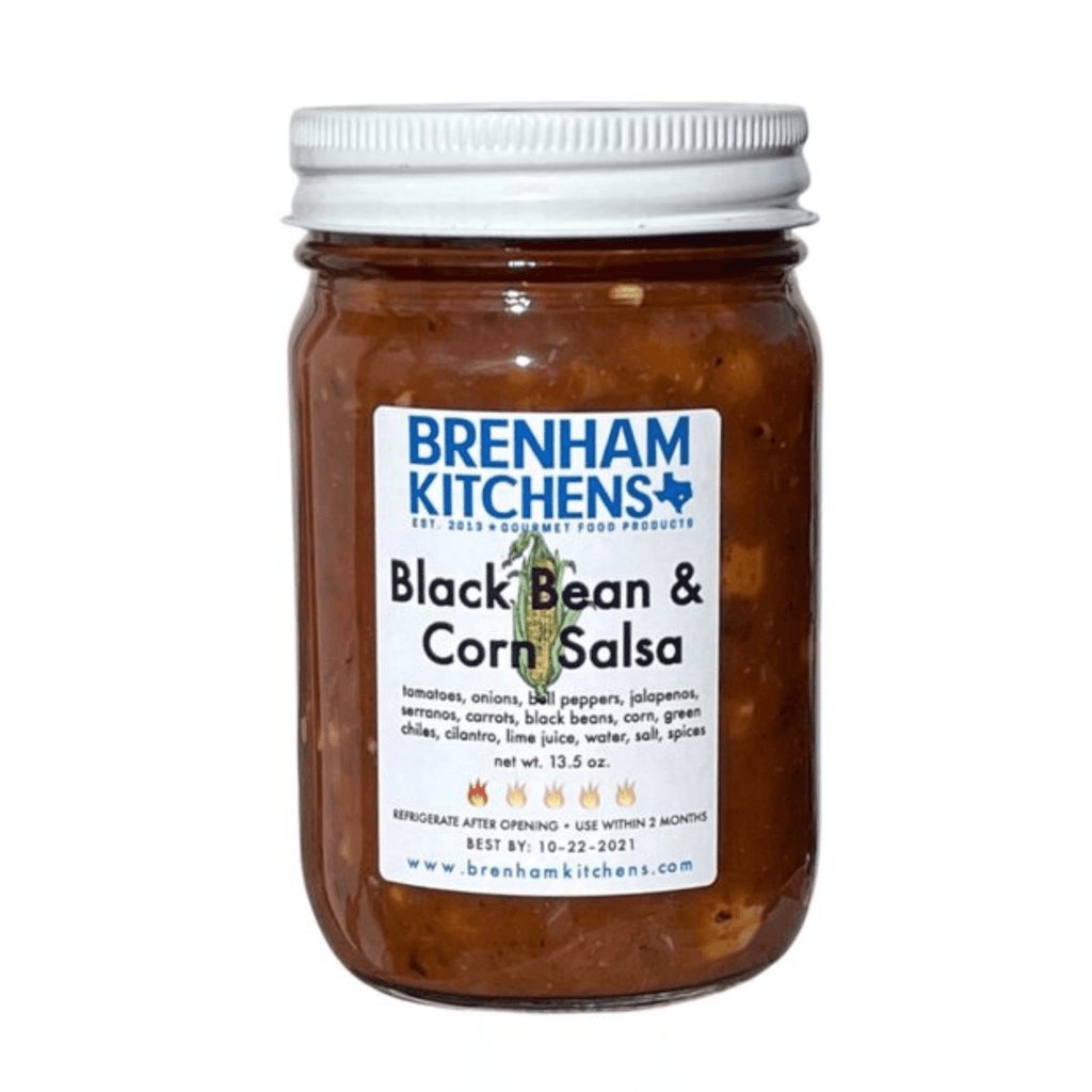 Brenham Kitchen Black Bean & Corn Salsa - Dos Olivos Markets
