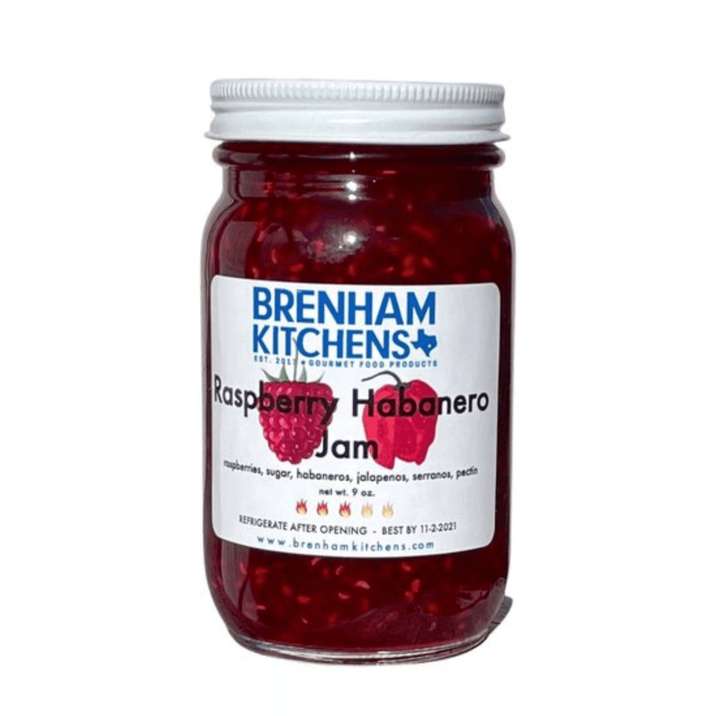 Brenham Kitchens Raspberry Habanero Jam - Dos Olivos Markets