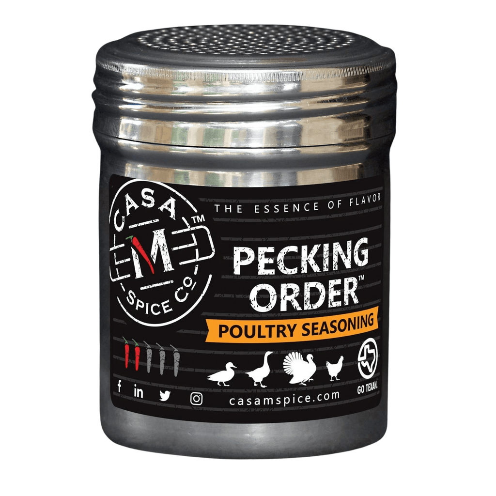 Casa M Spice Co. Pecking Order Seasoning - Dos Olivos Markets
