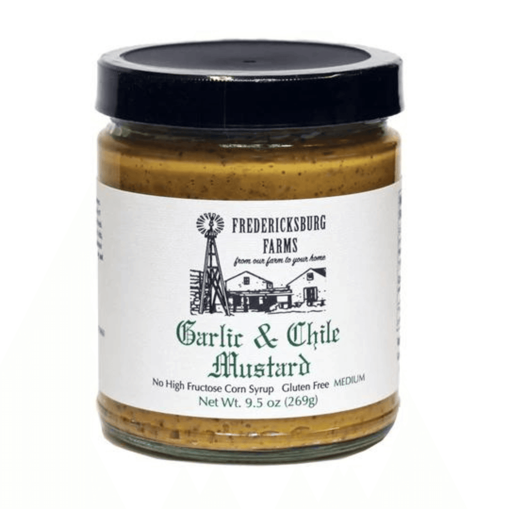 Fredericksburg Farms Garlic & Chile Mustard - Dos Olivos Markets