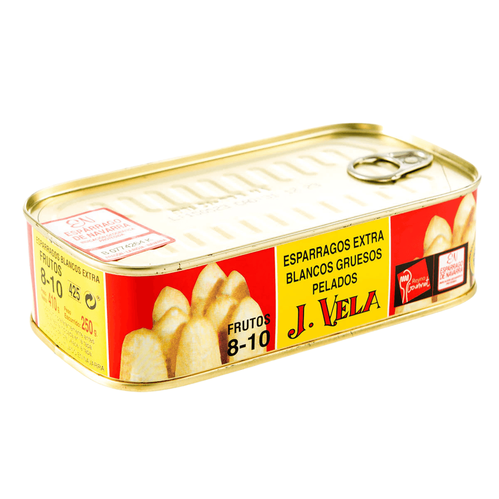 J. Vela White Asparagus (Canned) - Dos Olivos Markets