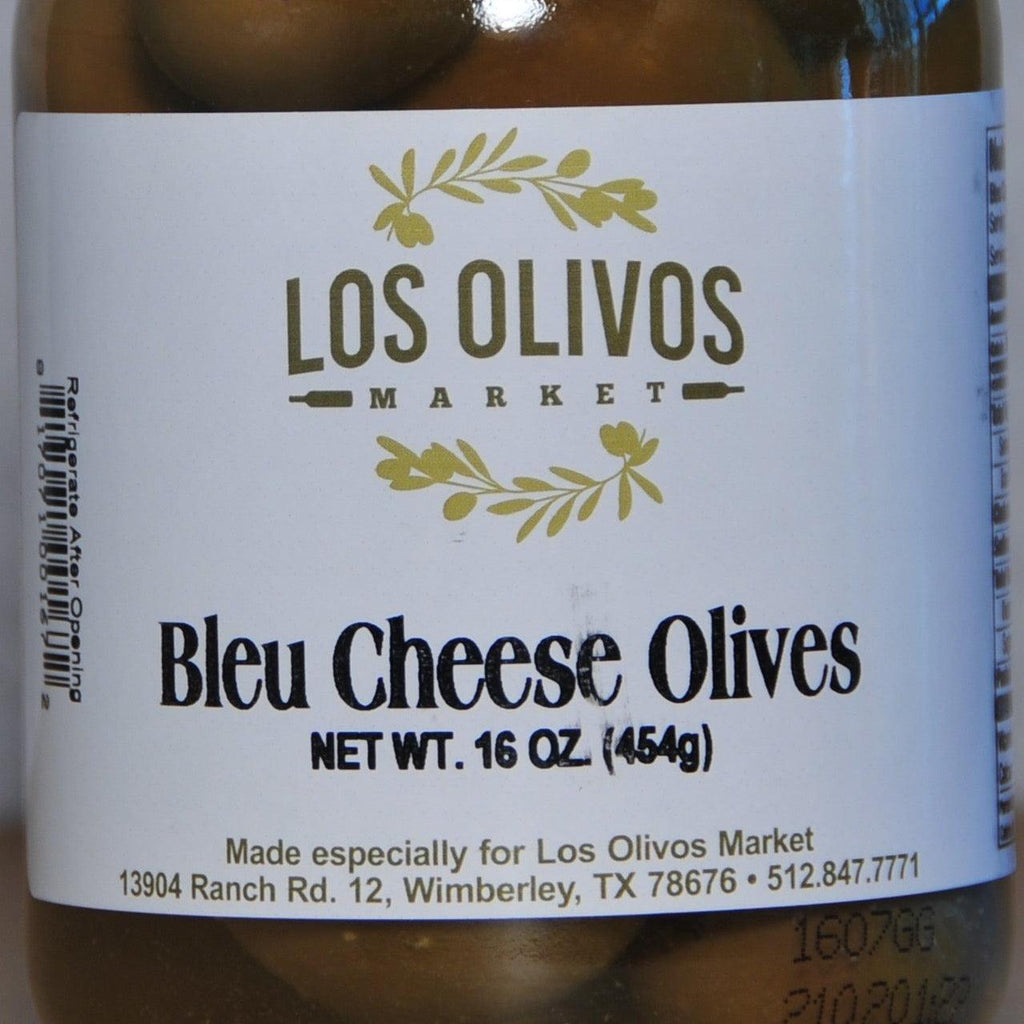 Los Olivos Bleu Cheese Stuffed Olives - Dos Olivos Markets