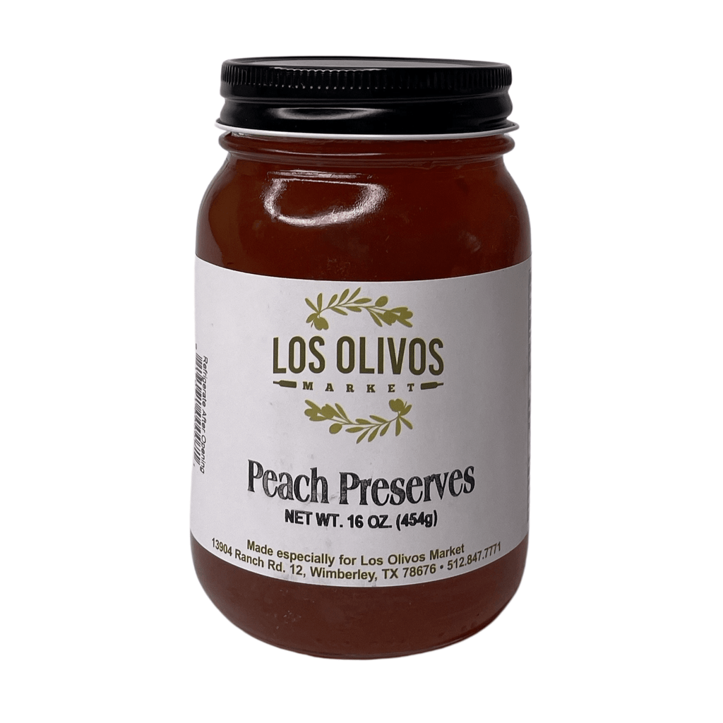 Los Olivos Peach Preserves - Dos Olivos Markets