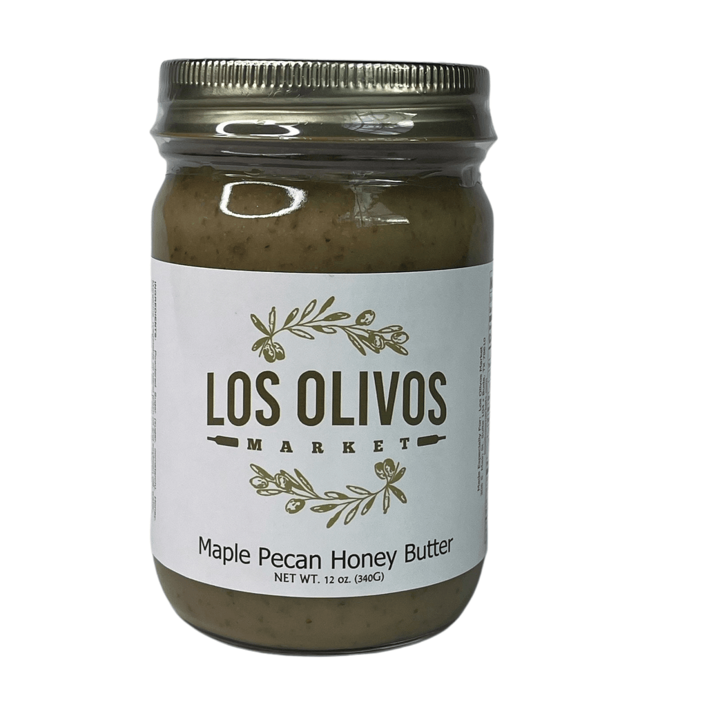 Maple Pecan Honey Butter - Dos Olivos Markets
