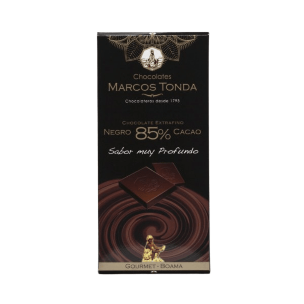 Marcos Tonda - Dark Chocolate 85% Cacao Bar - 125 g - Dos Olivos Markets