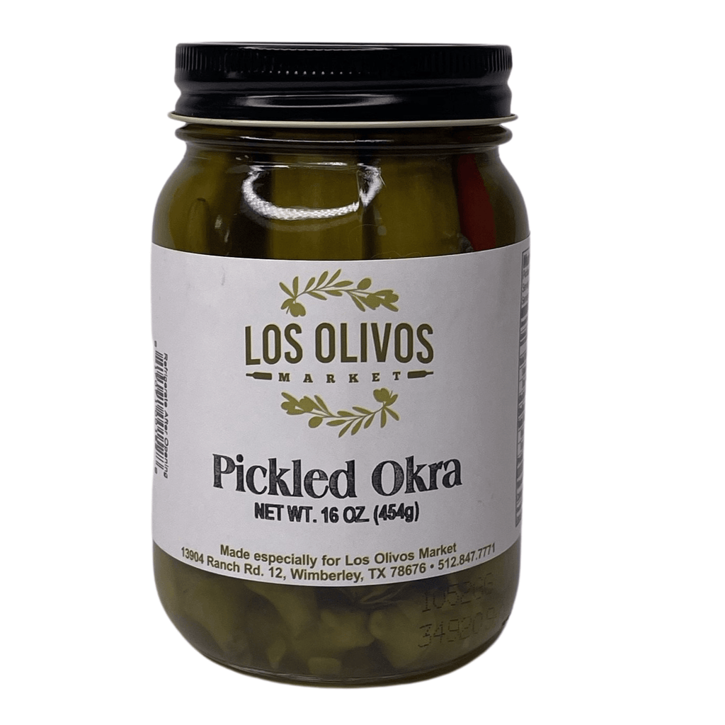 Pickled Okra - Dos Olivos Markets