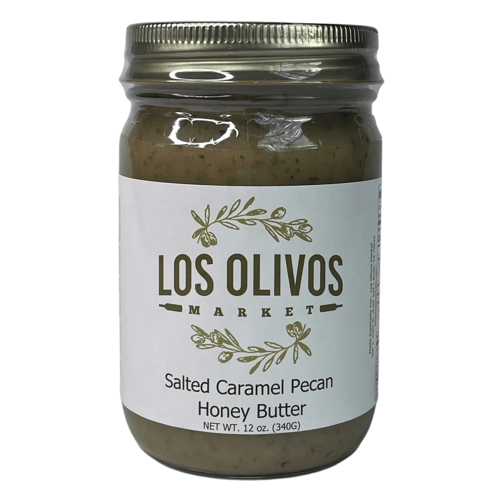 Salted Caramel Pecan Honey Butter - Dos Olivos Markets