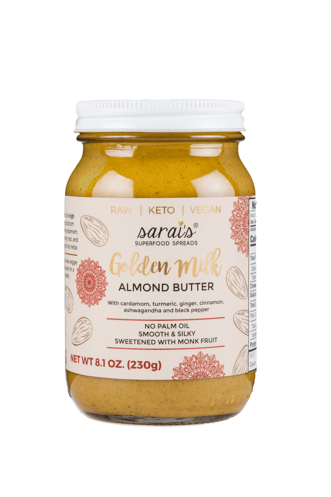 Sarai's Spreads - Golden Milk Almond Butter - Dos Olivos Markets