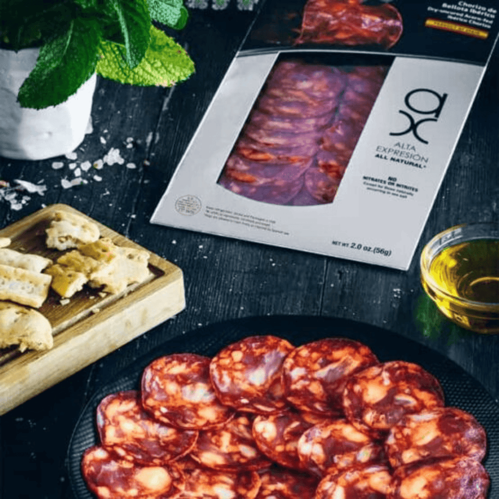 Sliced Chorizo Acorn-Fed Ibérico - Dos Olivos Markets