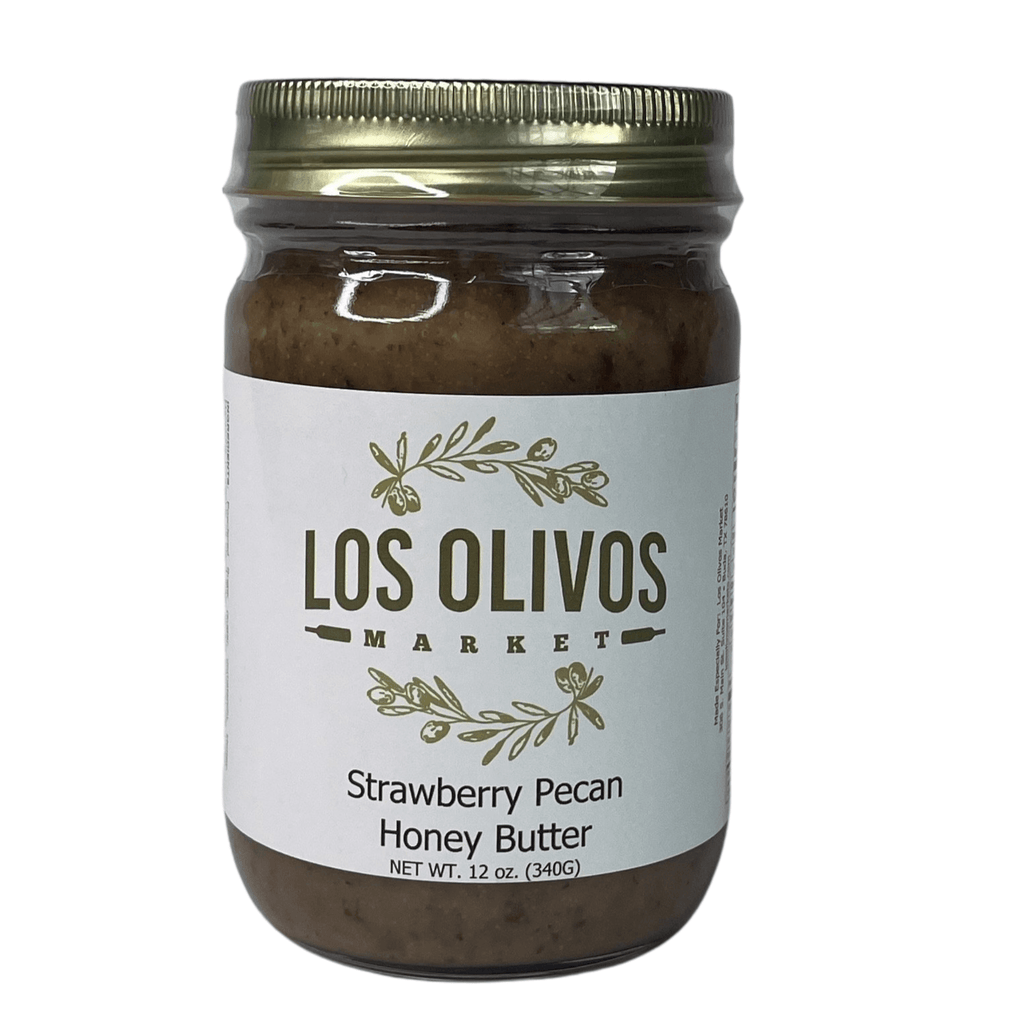 Strawberry Pecan Honey Butter - Dos Olivos Markets
