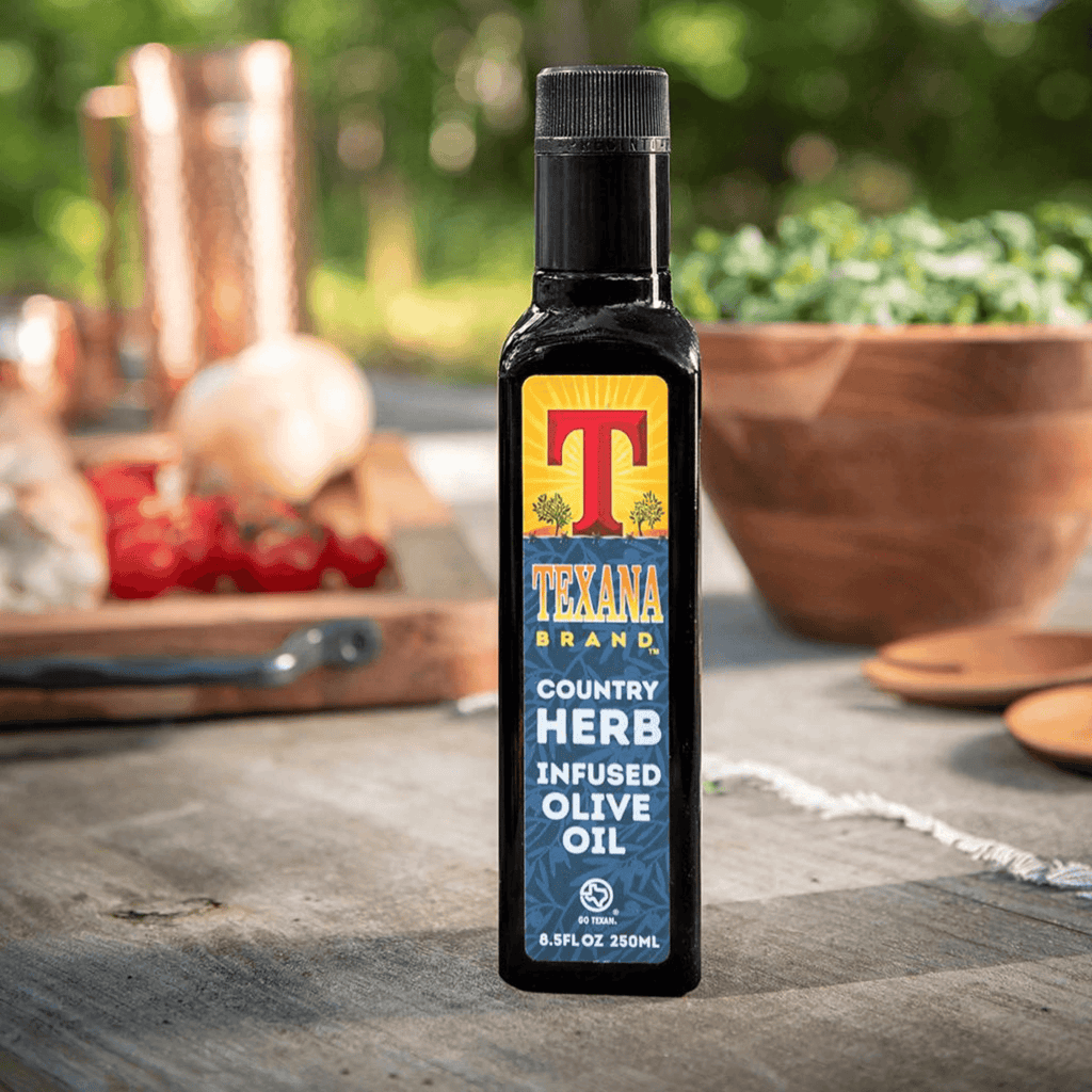 Texana County Herb Infused Olive Oil - Dos Olivos Markets