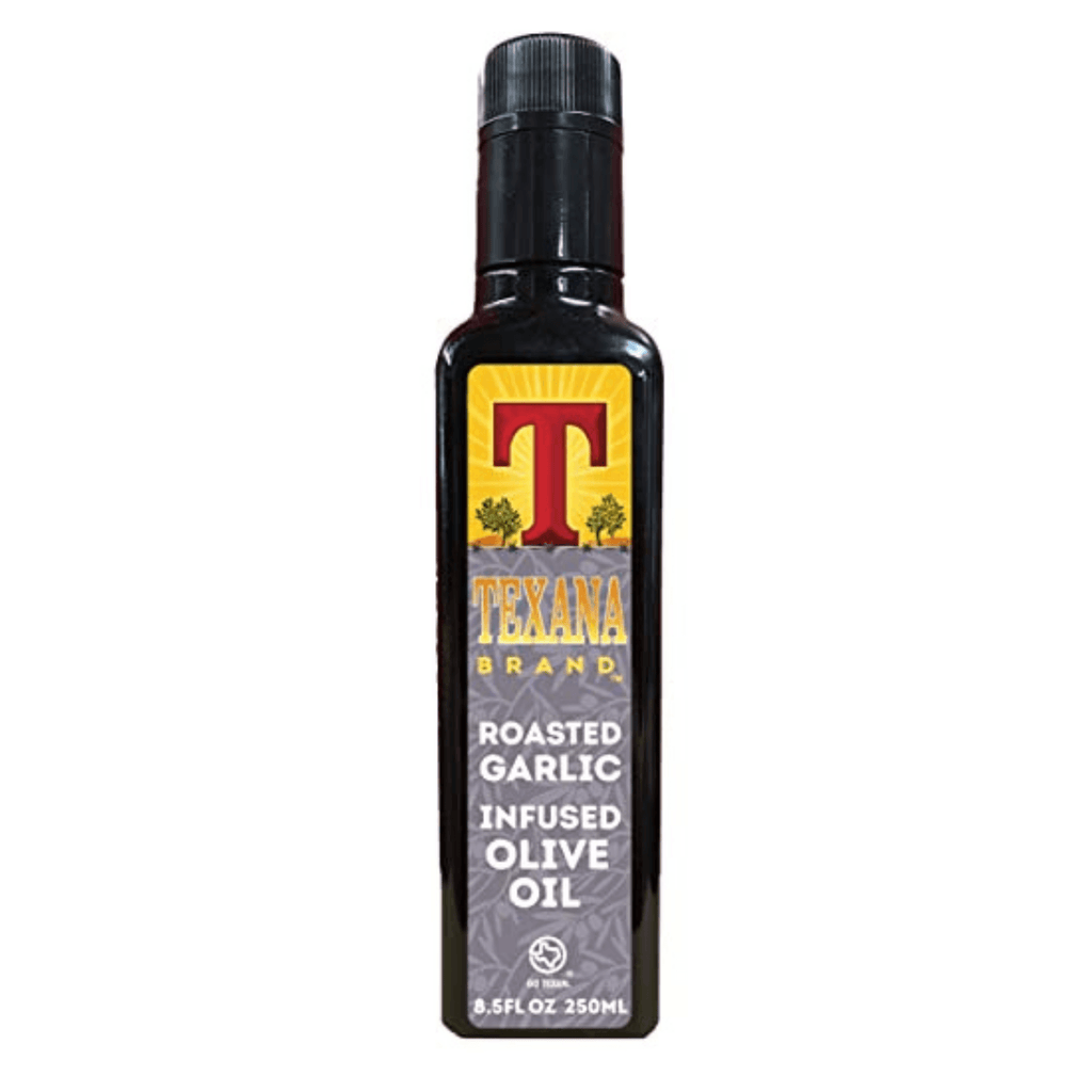Texana Roasted Garlic Infused Olive Oil - Dos Olivos Markets