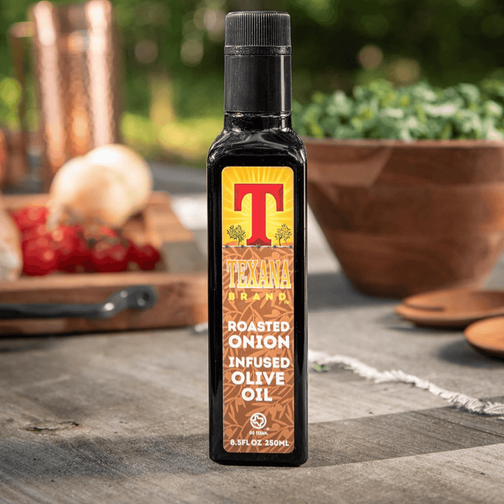 Texana Roasted Onion Infused Olive Oil - Dos Olivos Markets
