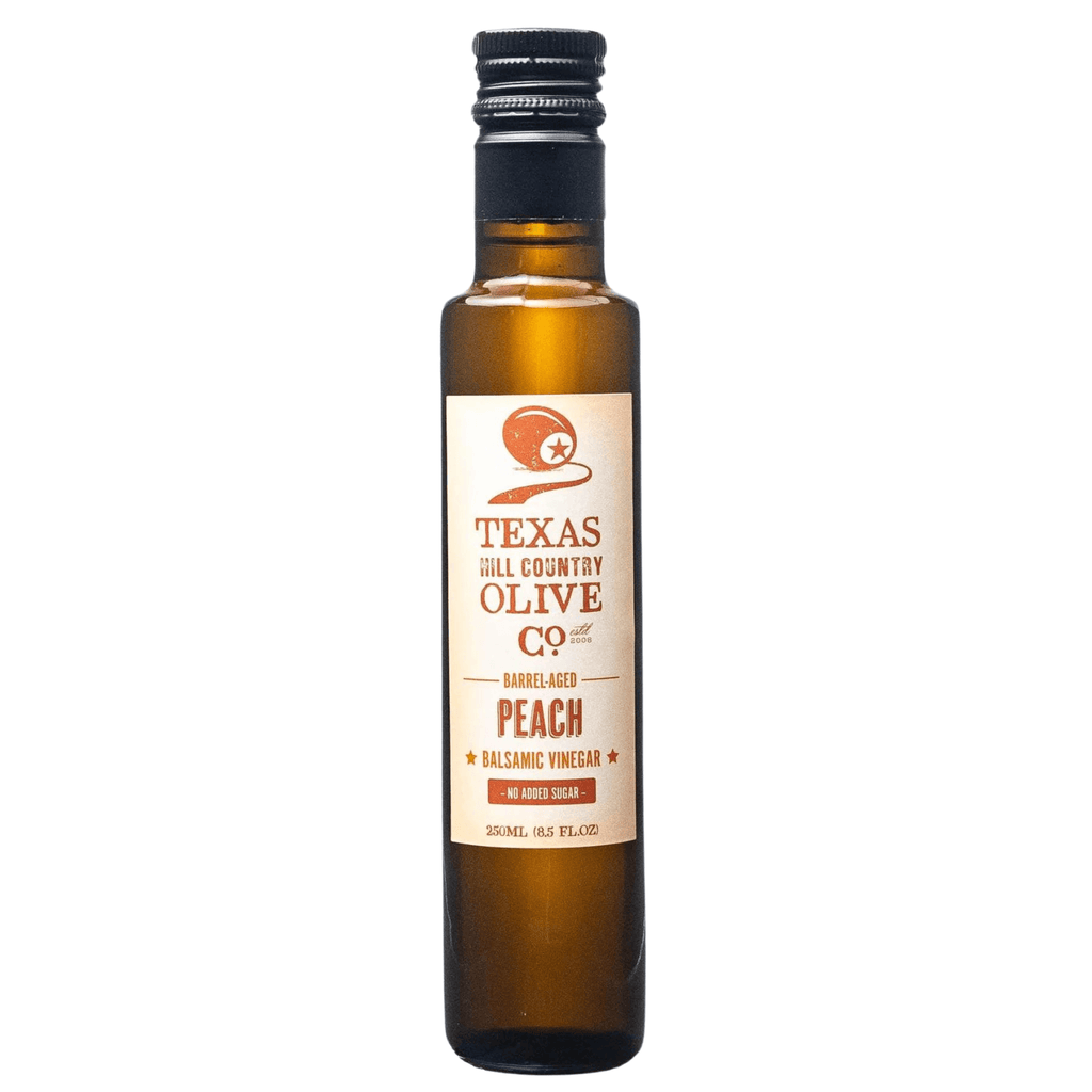 Texas Olive Oil Peach Balsamic Vinegar - Dos Olivos Markets